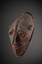 Moskitomaske "parak", Papua-Neuguinea - Sepik Mündungsgebiet, Größe: H: 39,5 cm (H: 15.6 inch), ID: 3053655 - 2/5