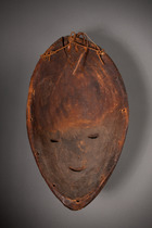 Moskitomaske "parak", Papua-Neuguinea - Sepik Mündungsgebiet, Größe: H: 39,5 cm (H: 15.6 inch), ID: 3053655 - 4/5