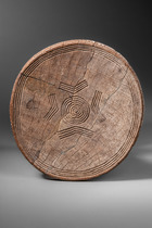 Würdehocker der "ozo"- Gesellschaft, Nigeria, Igbo, Awka-Region, Größe: H: 29,5 cm D: 23 cm (H: 11.6 inch D: 9.1 inch), ID: 3053660 - 6/7
