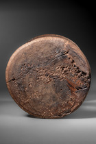 Würdehocker der "ozo"- Gesellschaft, Nigeria, Igbo, Awka-Region, Größe: H: 29,5 cm D: 23 cm (H: 11.6 inch D: 9.1 inch), ID: 3053660 - 7/7