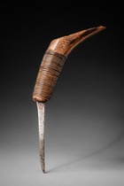 Couteau recourbé "mocotaugan", Amérique du Nord / l’Alaska, Taille: L: 20,5 cm (L: 8.1 inch), ID: 3053618 - 2/2