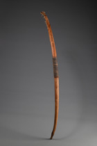 Sinew-backed bow, North America, Plains, Size: L: 99,5 cm (L: 39.2 inch), ID: 3053617 - 2/2