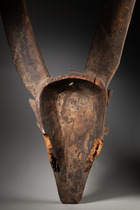 Large zoomorphic mask, Mali, Bamana, Size: H: 169 cm (H: 66.5 inch), ID: 3053597 - 2/3