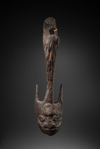 Suspension hook "samban", Papua New Guinea - Sepik, Size: H: 60 cm (H: 23.6 inch), ID: 3053594 - 2/5