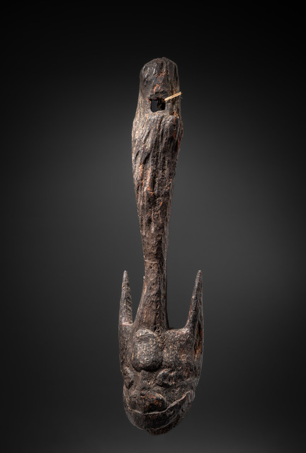 Aufhängehaken "samban", Papua-Neuguinea - Sepik, Größe: H: 60 cm (H: 23.6 inch), ID: 3053594