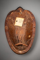 Masque facial anthropomorphe "kpan", Côte d'Ivoire, Baoulé, Taille: H: 34 cm (H: 13.4 inch), ID: 3053652 - 2/5