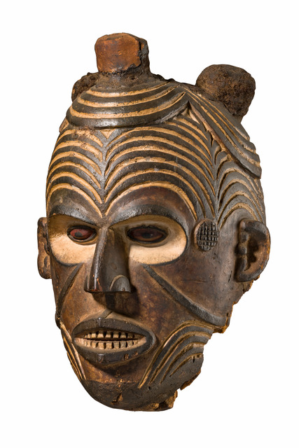Anthropomorphic mask, Nigeria, Idoma / Igbo, Size: H: 30 cm (H: 11.8 inch), ID: 3053671