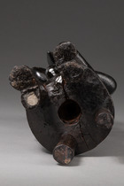 Sitzende weibliche Figur, Côte d'Ivoire, Senufo, Größe: H: 31,5 cm (H: 12.4 inch), ID: 3053650 - 6/6