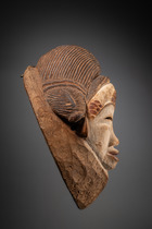 Maske "okuyi", Gabun, Punu, Größe: H: 32,5 cm (H: 12.8 inch), ID: 3053651 - 3/5
