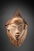 Maske "okuyi", Gabun, Punu, Größe: H: 32,5 cm (H: 12.8 inch), ID: 3053651 - 5/5