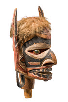 Kopfskulptur "malagan", Papua-Neuguinea - Bismarck Archipel - Neu Irland, Größe: H: 27,5 cm (H: 10.8 inch), ID: 3053740 - 2/6