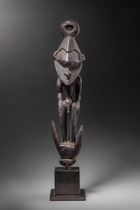Figural suspension hook "samban", Papua New Guinea - Lower Sepik, Size: H: 54 cm (H: 21.3 inch), ID: 3053727 - 5/5