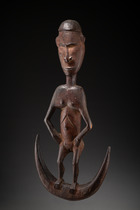Anthropomorphic suspension hook, Papua New Guinea, Iatmul, Size: H: 61,5 cm (H: 24.2 inch), ID: 3053726 - 4/4
