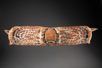 Maske "malagan malam", Papua-Neuguinea - Bismarck Archipel - Neu Irland, Größe: L: 87 cm (L: 34.3 inch), ID: 3053742 - 4/5