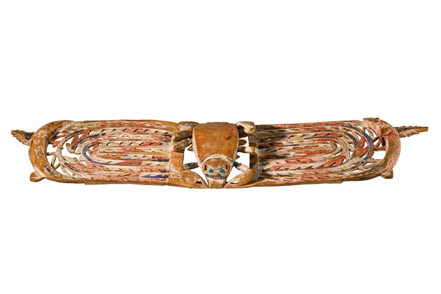 Maske "malagan malam", Papua-Neuguinea - Bismarck Archipel - Neu Irland, Größe: L: 87 cm (L: 34.3 inch), ID: 3053742