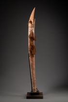 Rituelle Tanzkeule "napa", Salomonen - Santa Cruz Inseln, Ndende, Größe: L: 100,5 cm (L: 39.6 inch), ID: 3053718 - 3/5