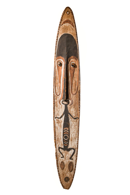Geistertafel "titi ebiha", Papua-Neuguinea - Golf, Kerewa, Goaribari-Inseln, Größe: H: 169,5 cm (H: 66.7 inch), ID: 3053729