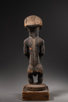 Stehende männliche Ahnenfigur "singiti", D. R. Kongo, Hemba, Größe: H: 50,5 cm (H: 19.9 inch), ID: 3053710 - 4/5