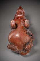 Dog-shaped vessel, Protoclassic, ca. 100 BC - 250 AD, Mexico, Colima, Size: H: 26 cm L: 32 cm (H: 10.2 inch L: 12.6 inch), ID: 3053677 - 6/6