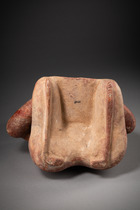 Seated female figure, Protoclassic, ca. 100 BC - 250 AD, Mexico, Jalisco, Size: H: 37 cm (H: 14.6 inch), ID: 3053712 - 6/6