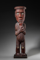 Stehende Figur "poutokomanawa", Neuseeland, Maori, Größe: H: 71 cm (H: 28.0 inch), ID: 3053713 - 2/5
