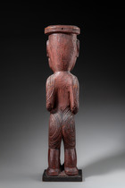Stehende Figur "poutokomanawa", Neuseeland, Maori, Größe: H: 71 cm (H: 28.0 inch), ID: 3053713 - 4/5