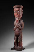 Stehende Figur "poutokomanawa", Neuseeland, Maori, Größe: H: 71 cm (H: 28.0 inch), ID: 3053713 - 5/5
