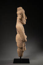 Figure anthropomorphe, période classique tardive à postclassique précoce, vers 900–1519, Mexique, Maya, Taille: H: 63 cm (H: 24.8 inch), ID: 3053760 - 5/5