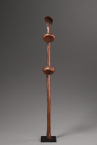 Exceptionnelle cuillère cérémonielle, Afrique du Sud, Zoulou, Taille: H: 49 cm (H: 19.3 inch), ID: 3053679 - 2/5