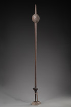 Massue à tête globulaire, Papouasie-Nouvelle-Guinée - Archipel Bismarck - Nouvelle Bretagne, Sulka, Taille: L: 129,5 cm (L: 51.0 inch), ID: 3053745 - 2/6