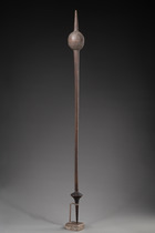 Massue à tête globulaire, Papouasie-Nouvelle-Guinée - Archipel Bismarck - Nouvelle Bretagne, Sulka, Taille: L: 129,5 cm (L: 51.0 inch), ID: 3053745 - 3/6