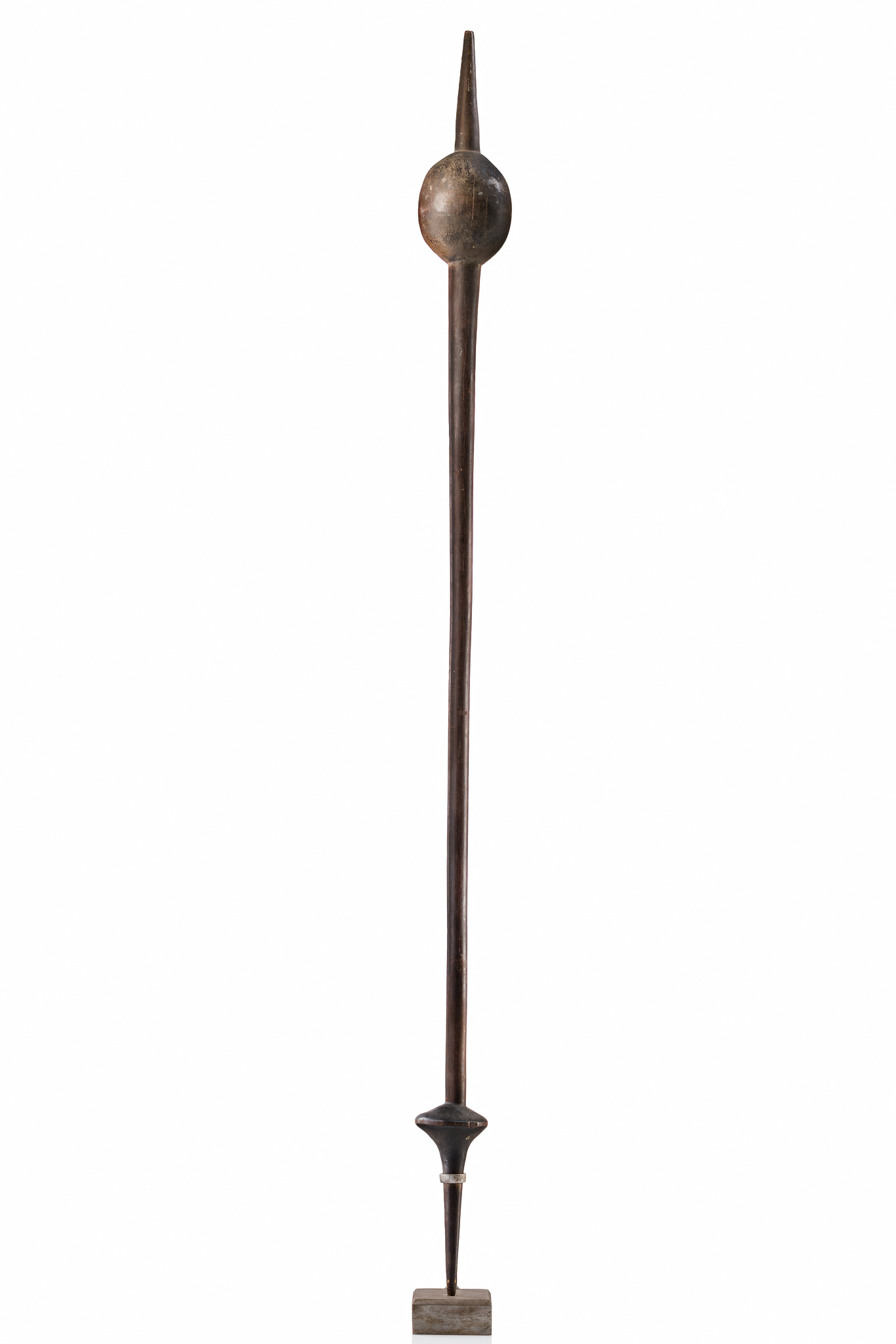 Keule mit Kugelkopf, Papua-Neuguinea - Bismarck Archipel - Neubritannien, Sulka, Größe: L: 129,5 cm (L: 51.0 inch), ID: 3053745