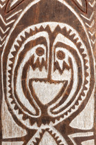 Schild "laua", Papua-Neuguinea - Golf, Elema, Größe: H: 62 cm (H: 24.4 inch), ID: 3053743 - 2/3