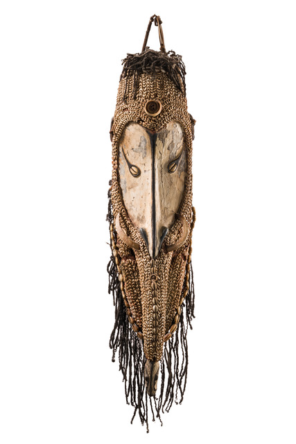 Maske "mwai" ("mvai" / "mwei"), Papua-Neuguinea, Iatmul, Größe: H: 67,5 cm (H: 26.6 inch), ID: 3053744