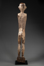Wächterfigur "patong polisi", 18. Jh. oder früher, Indonesien - Borneo, Iban-Dayak, Größe: H: 122 cm (H: 48.0 inch), ID: 3053738 - 4/4