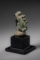 Élément sommital en forme de vyala, vers IXe/Xe siècle, Indonésie - Java central, Taille: H: 5 cm (H: 2.0 inch), ID: 3053721 - 4/5
