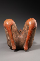 Seated female figure, Protoclassic, ca. 100 BC - 250 AD, Mexico, Jalisco, Size: H: 36 cm (H: 14.2 inch), ID: 3053666 - 6/6