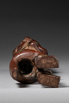 Kleine sitzende Wächterfigur "eyema byeri", Gabun, Fang, Größe: H: 14 cm (H: 5.5 inch), ID: 3053687 - 5/6
