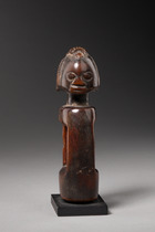 Oracle à friction "kakishi" pour les rituels de divination "kashekesheke", R. D. Congo, Luba, Taille: H: 13,5 cm (H: 5.3 inch), ID: 3053692 - 2/5