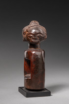 Oracle à friction "kakishi" pour les rituels de divination "kashekesheke", R. D. Congo, Luba, Taille: H: 13,5 cm (H: 5.3 inch), ID: 3053693 - 2/5