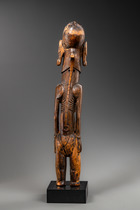 Stehende Figur "moai kavakava" ("Rippenfigur"), Osterinsel, Größe: H: 47,5 cm (H: 18.7 inch), ID: 3053709 - 4/6