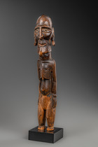 Stehende Figur "moai kavakava" ("Rippenfigur"), Osterinsel, Größe: H: 47,5 cm (H: 18.7 inch), ID: 3053709 - 5/6