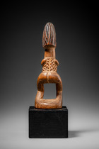 Stehende männliche Figur, Gabun, Punu, Größe: H: 15 cm (H: 5.9 inch), ID: 3053707 - 4/4