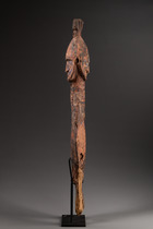 Figure janiforme, Papouasie-Nouvelle-Guinée - Province du Sepik oriental, Boiken, Taille: H: 75 cm (H: 29.5 inch), ID: 3053697 - 4/5