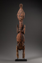 Figure janiforme, Papouasie-Nouvelle-Guinée - Province du Sepik oriental, Boiken, Taille: H: 75 cm (H: 29.5 inch), ID: 3053697 - 5/5