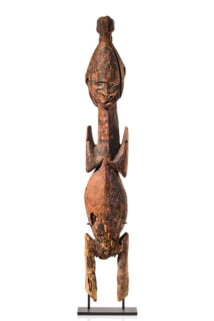 Janusfigur, Papua Neuguinea - Ostsepik, Boiken, Größe: H: 75 cm (H: 29.5 inch), ID: 3053697