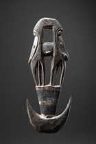 Double-headed hook figure, Papua New Guinea, Size: H: 30,2 cm (H: 11.9 inch), ID: 3053702 - 2/2