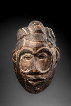 Maske, Nigeria, Idoma, Größe: H: 16,5 cm (H: 6.5 inch), ID: 3053699 - 2/4