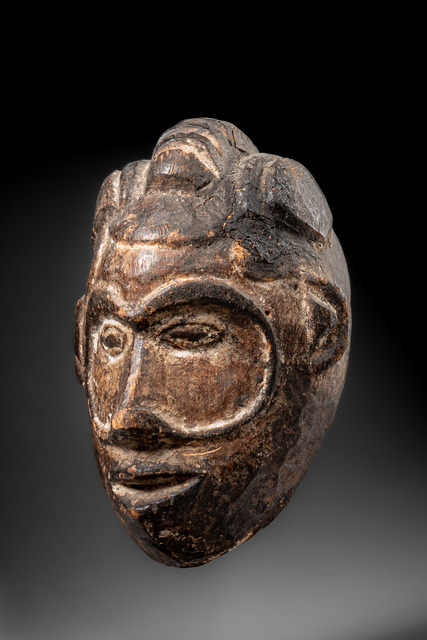 Mask, Nigeria, Idoma, Size: H: 16,5 cm (H: 6.5 inch), ID: 3053699