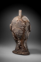 Cimier de danse anthropomorphe, Nigéria, Ekoi, Taille: H: 29 cm (H: 11.4 inch), ID: 3053703 - 4/5